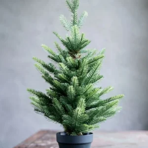 Jul div. Kunstig gran i potte 60 cm