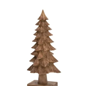 Innendørs julepynt Treskjæring i gran 37 cm