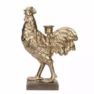 Ljusstake Tupp Champagne Poly