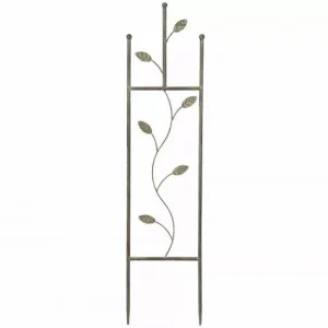 Utomhus Dekoration DIV. Spalje Metall Grön 20x1,5x84cm 2-pack  REA