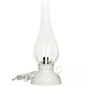 Bordslampa EL 42 cm Emalj Shell  REA