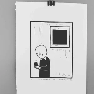 Selfie med Malevich