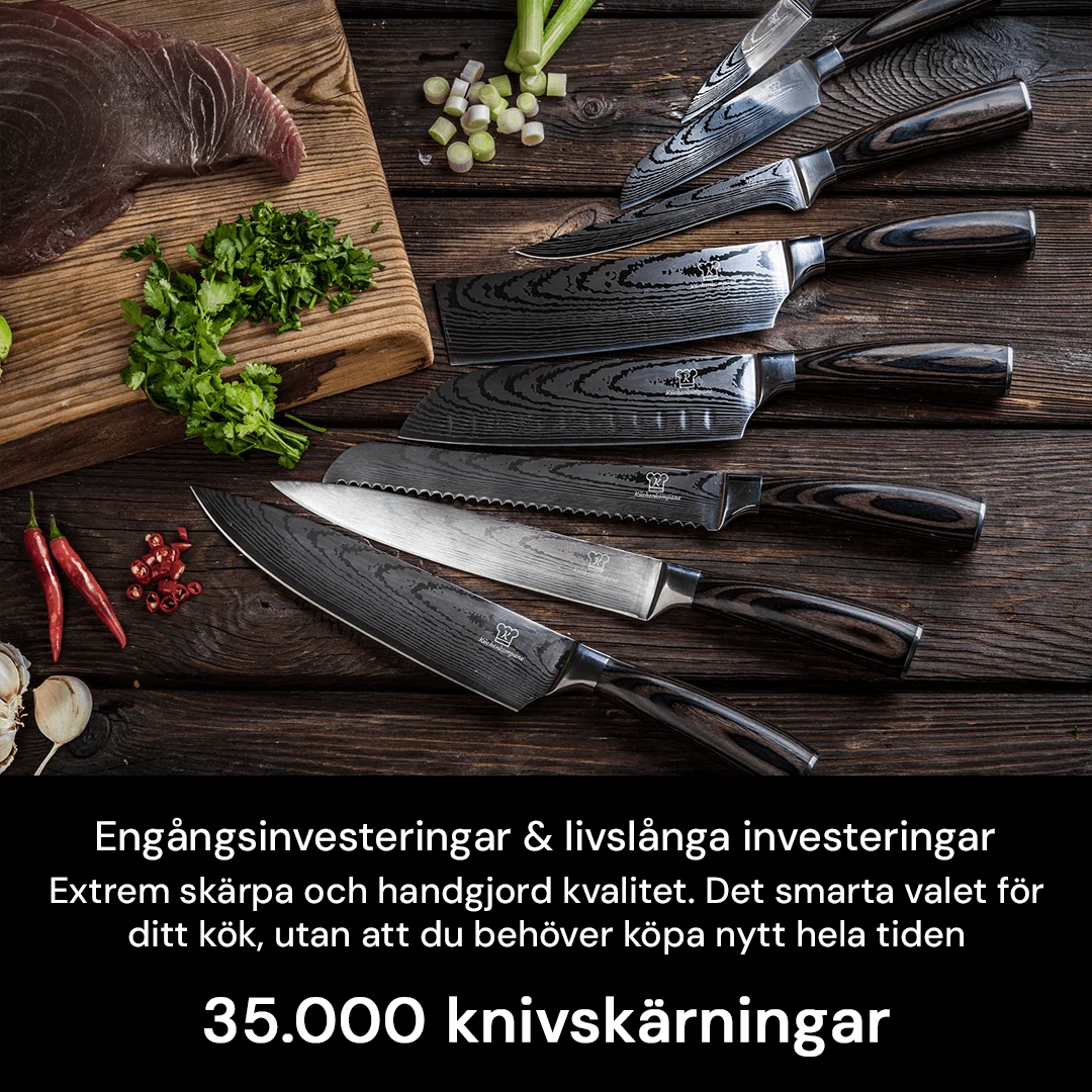 Asiatisk Premium Knivsett - Image 5