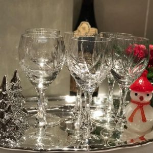 6 pk Rødvinsglass i Nordic Rose